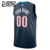 Barn Oklahoma City Thunder Tröja Skräddarsydda Nike 2025-26 City Edition Svart Swingman